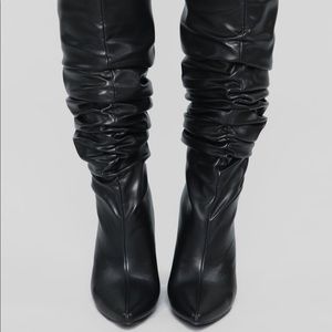 Hold Up Wait Boot - Fashion Nova